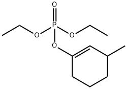 二乙基 3-甲基环己烷-1-磷酸酯 结构式