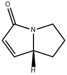 3H-Pyrrolizin-3-one,5,6,7,7a-tetrahydro-,(7aR)-(9CI) 结构式