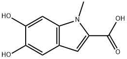 1H-INDOLE-2-CARBOXYLICACID,5,6-DIHYDROXY-1-METHYL-(9CI) 结构式