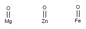 氧化铁锰锌 结构式