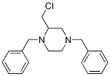 1,4-Dibenzyl-2-chloroMethyl-piperazine 结构式