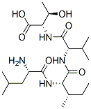 leucyl-isoleucyl-valyl-threonine binding protein 结构式