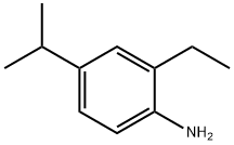 Benzenamine, 2-ethyl-4-(1-methylethyl)- (9CI) 结构式