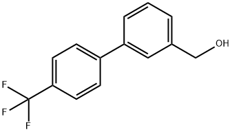 (4'-TRIFLUOROMETHYLBIPHENYL-3-YL)-METHANOL 结构式