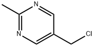 2-甲基-5-氯甲基嘧啶 结构式