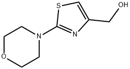 (2-Morpholino-1,3-thiazol-4-yl)methanol 结构式