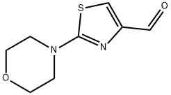 2-吗啉基噻唑-4-甲醛 结构式