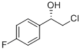(S)-2-氯-1-(4-氟苯基)乙醇 结构式