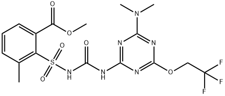 氟胺磺隆 结构式