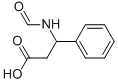 3-甲酰氨基-3-苯基丙酸 结构式