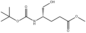 (S)-Methyl4-((tert-butoxycarbonyl)amino)-5-hydroxypentanoate