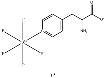 4-(Pentafluorosulfur)-DL-phenylalanine 结构式