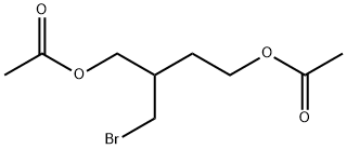 1,4-Butanediol,2-(bromomethyl)-,diacetate(9CI) 结构式