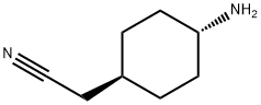 2-(反式-4-氨基环己基)乙腈 结构式