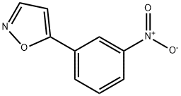 5-(3-硝基苯基)-异恶唑 结构式