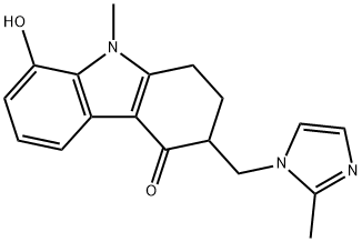 8-羟基昂丹司琼 结构式