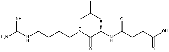 succinyl-leucyl-agmatine 结构式