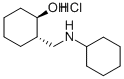 2-反式-环己胺甲基-1-环己醇盐酸盐 结构式