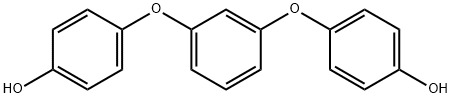 1,3-双(4-羟基苯氧基)苯 结构式