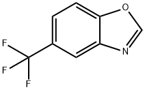 5-三氟甲基苯并噁唑 结构式
