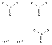 Silicic acid, iron salt 结构式