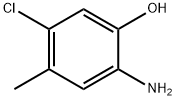 2-Amino-5-chloro-p-cresol 结构式