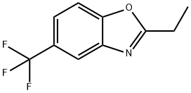 2-乙基-5-三氟甲基苯并噁唑 结构式