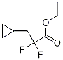 3-环丙基-2,2-二氟丙酸乙酯 结构式