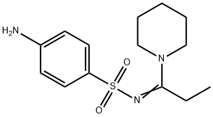 1-(1-(((4-Aminophenyl)sulfonyl)imino)propyl)piperidine 结构式