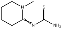 (1-Methyl-2-piperidinylidene)thiourea 结构式