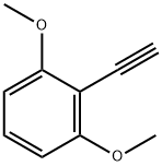 2,6-二甲氧基苯乙炔 结构式