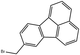 8-BROMOMETHYLFLUORANTHENE 结构式