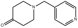 1-((吡啶-4-基)甲基-4-哌啶酮 结构式