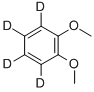 邻苯二甲醚-D4 结构式