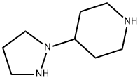 4-(pyrazolidin-1-yl)piperidine 结构式