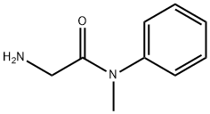 2-氨基-N-甲基-N-苯乙酰胺 结构式