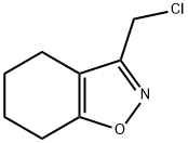 3-(Chloromethyl)-4,5,6,7-tetrahydro-1,2-benzoxazole 结构式