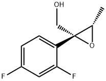 [(2R,3S)-2-(2,4-DIFLUORO-PHENYL)-3-METHYL-OXIRANYL]-METHANOL 结构式