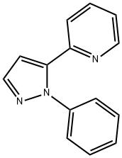2 - (1 -苯基-1H -5-吡唑基)吡啶 结构式