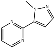 2 - (1 -甲基- 1H -5-吡唑基)嘧啶 结构式