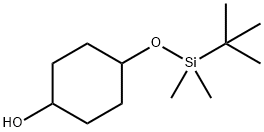 4-((叔丁基二甲基甲硅烷基)氧基)环己醇 结构式