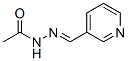 Acetic acid, (3-pyridinylmethylene)hydrazide (9CI) 结构式