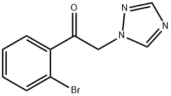 1-(2-BROMOPHENYL)-2-(1H-1,2,4-TRIAZOLE-1-YL)-ETHANONE 结构式