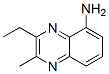 5-Quinoxalinamine,3-ethyl-2-methyl-(9CI) 结构式