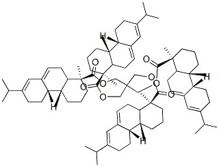 季戊四醇四枞酸酯 结构式