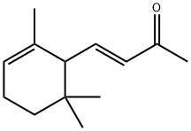 甲位紫罗兰酮 结构式