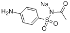 磺胺乙酰钠 结构式