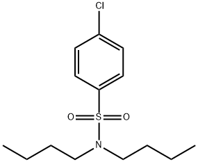 N,N-二丁基-4-氯苯磺酰胺 结构式