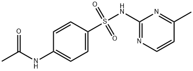 磺胺甲嘧啶 结构式