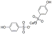 calcium bis(4-hydroxybenzenesulphonate) 结构式